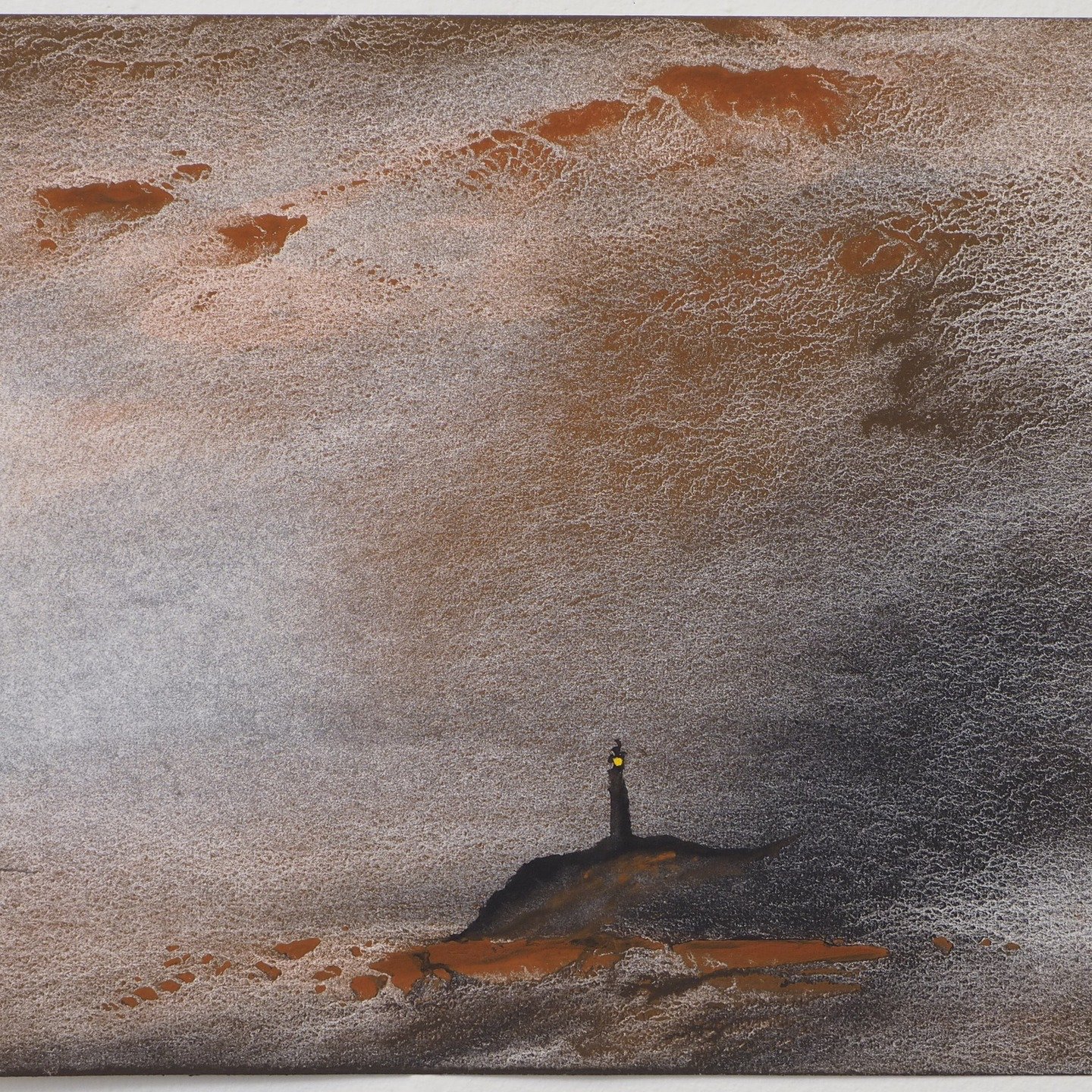 Imagining Lofoten — original watercolour by Zakia Khan
